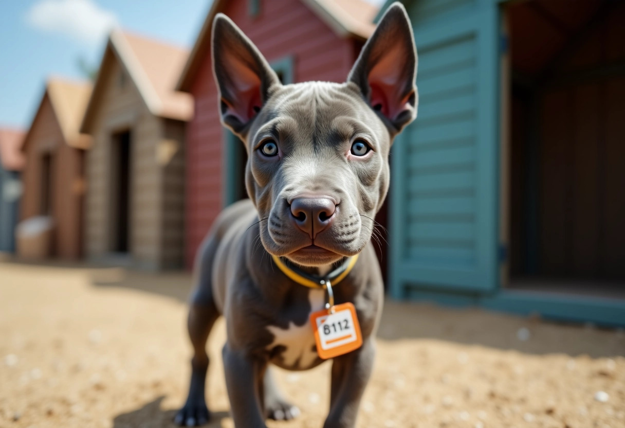 staffie bleu