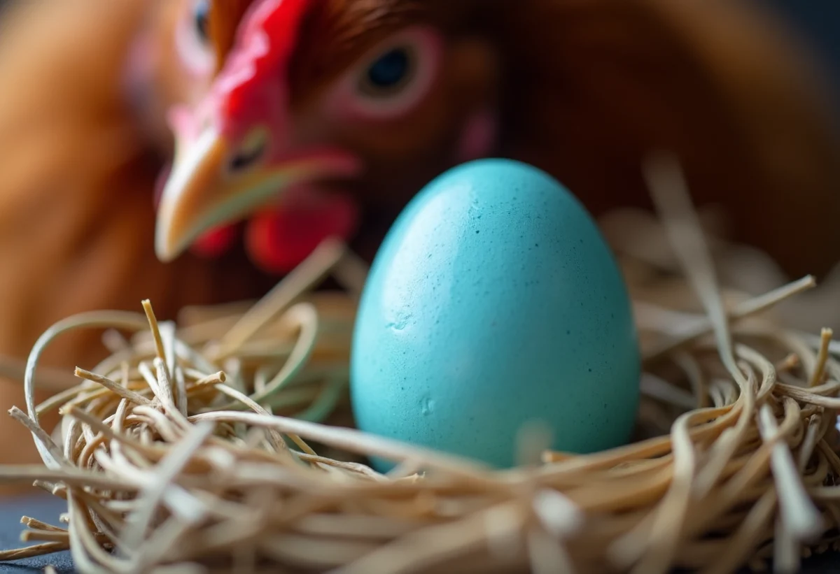 Les secrets des poules aux œufs bleus : origines et caractéristiques